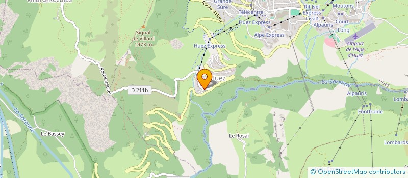 localisation de l'entreprise ASSOCIATION COMMUNALE CHASSE  HUEZ