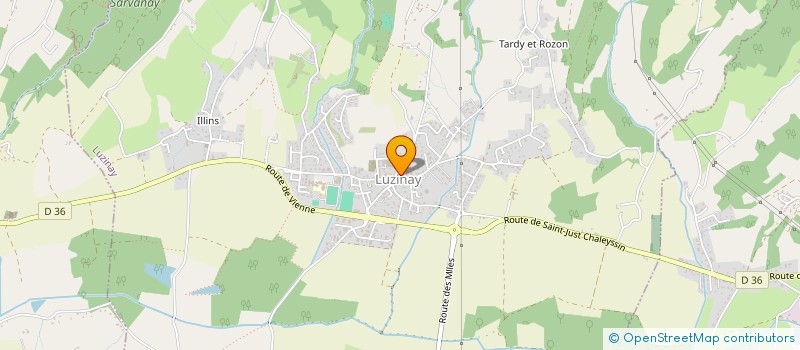 localisation de l'entreprise ASSOCIATION COMMUNALE DE CHASSE AGR MJMJ E DE JARDIN  JARDIN