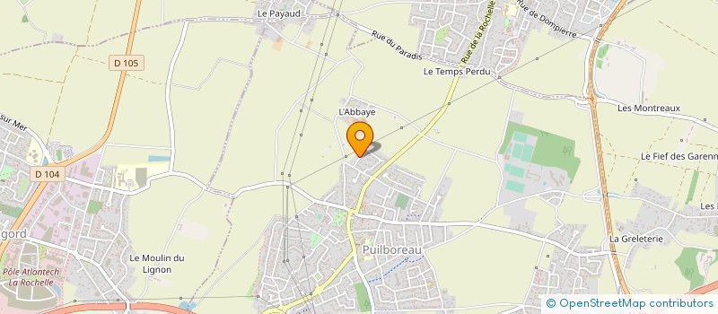 localisation de l'entreprise ASSOCIATION COMMUNALE DE CHASSE AGREE  SAINT-XANDRE