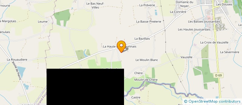 localisation de l'entreprise ASSOCIATION COMMUNALE DE CHASSE AGREE  SAINTE-ANNE-SUR-VILAINE