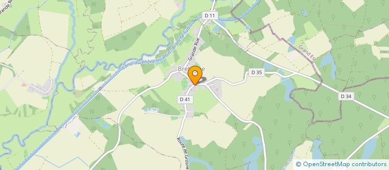 localisation de l'entreprise ASSOCIATION COMMUNALE DE CHASSE AGREE DE BRETAGNE à BRETAGNE