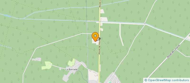 localisation de l'entreprise ASSOCIATION COMMUNALE DE CHASSE AGREE DE CARCANS  CARCANS