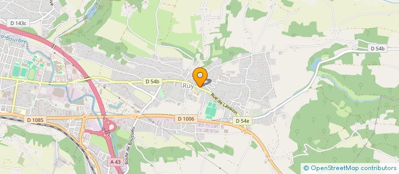 localisation de l'entreprise ASSOCIATION COMMUNALE DE CHASSE AGREE DE RUY-MONTCEAU  RUY-MONTCEAU