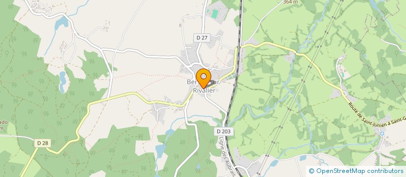 localisation de l'entreprise ASSOCIATION COMMUNALE DE CHASSE AGREEE à JABREILLES-LES-BORDES