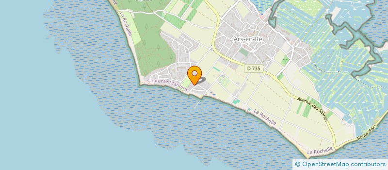 localisation de l'entreprise ASSOCIATION COMMUNALE DE CHASSE AGREEE  ARS-EN-RE