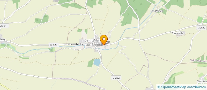 localisation de l'entreprise ASSOCIATION COMMUNALE DE CHASSE AGREEE  AULNAY