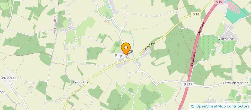 localisation de l'entreprise ASSOCIATION COMMUNALE DE CHASSE AGREEE  LES EGLISES D'ARGENTEUIL