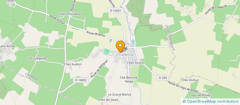 localisation de l'entreprise ASSOCIATION COMMUNALE DE CHASSE AGREEE  ECHEBRUNE