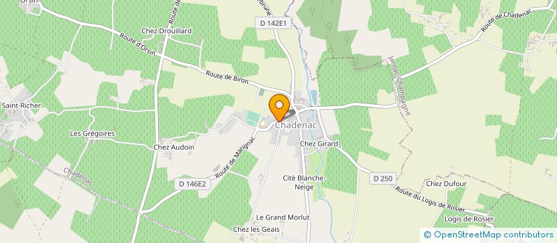 localisation de l'entreprise ASSOCIATION COMMUNALE DE CHASSE AGREEE à MAZEROLLES