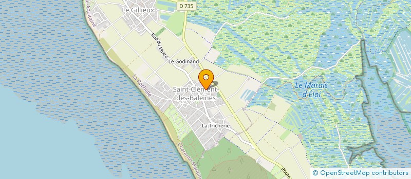 localisation de l'entreprise ASSOCIATION COMMUNALE DE CHASSE AGREEE  SAINT-CLEMENT-DES-BALEINES