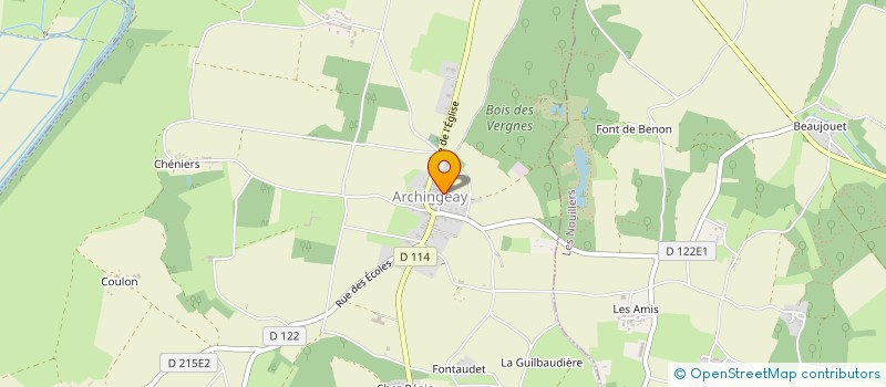 localisation de l'entreprise ASSOCIATION COMMUNALE DE CHASSE AGREEE  NACHAMPS