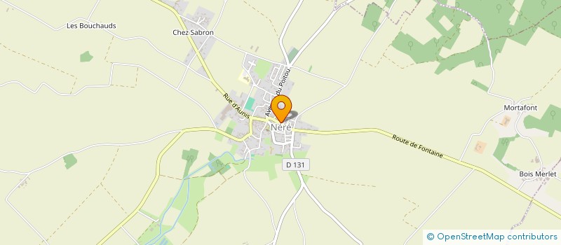 localisation de l'entreprise ASSOCIATION COMMUNALE DE CHASSE AGREEE  NERE