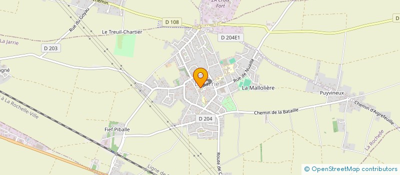 localisation de l'entreprise ASSOCIATION COMMUNALE DE CHASSE AGREEE  SAINT MEDARD D'AUNIS