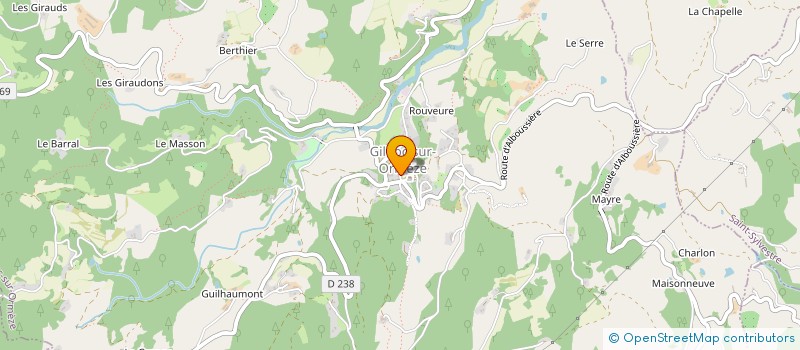 localisation de l'entreprise ASSOCIATION COMMUNALE DE CHASSE AGREEE  EMPURANY