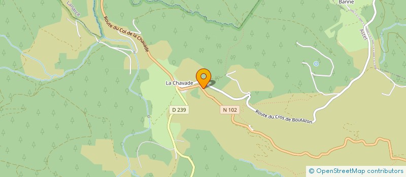 localisation de l'entreprise ASSOCIATION COMMUNALE DE CHASSE AGREEE D'ASTET - ACCA  ASTET