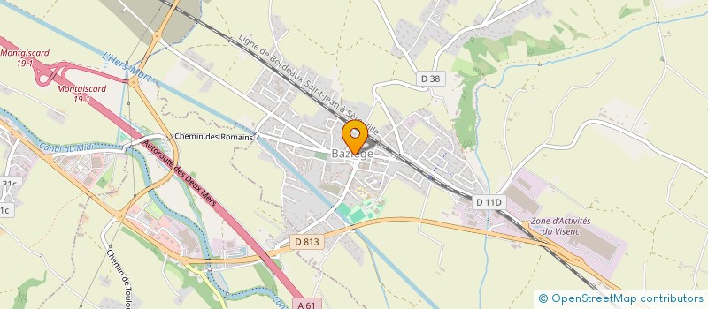 localisation de l'entreprise ASSOCIATION COMMUNALE DE CHASSE AGREEE D'ISSUS  ISSUS