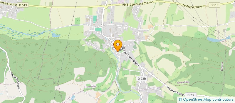 localisation de l'entreprise ASSOCIATION COMMUNALE DE CHASSE AGREEE D'IZEAUX  IZEAUX