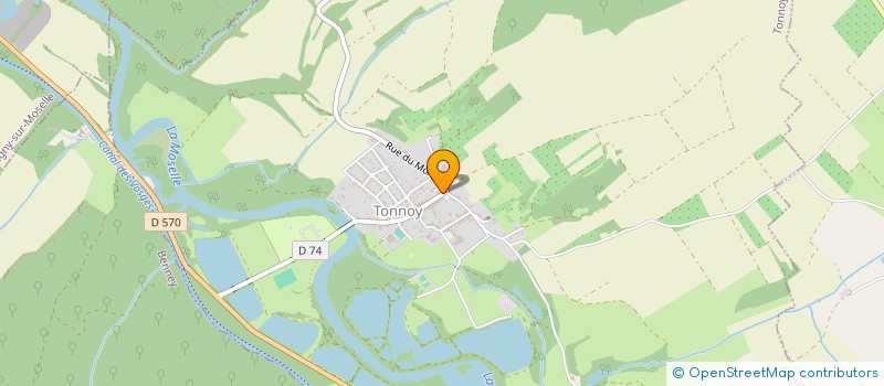 localisation de l'entreprise ASSOCIATION COMMUNALE DE CHASSE AGREEE DE AZELOT  AZELOT