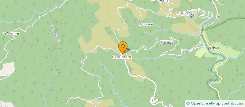 localisation de l'entreprise ASSOCIATION COMMUNALE DE CHASSE AGREEE DE BEAUMONT - ACCA  BEAUMONT