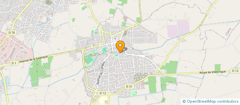 localisation de l'entreprise ASSOCIATION COMMUNALE DE CHASSE AGREEE DE BOMPAS à BOMPAS