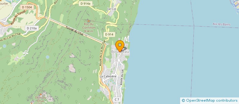 localisation de l'entreprise ASSOCIATION COMMUNALE DE CHASSE AGREEE DE BOURDEAU  BOURDEAU