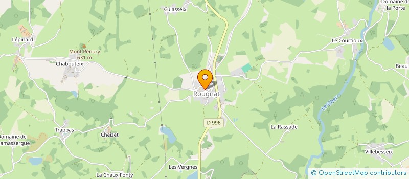 localisation de l'entreprise ASSOCIATION COMMUNALE DE CHASSE AGREEE DE BUSSIERE-NOUVELLE à BUSSIERE-NOUVELLE