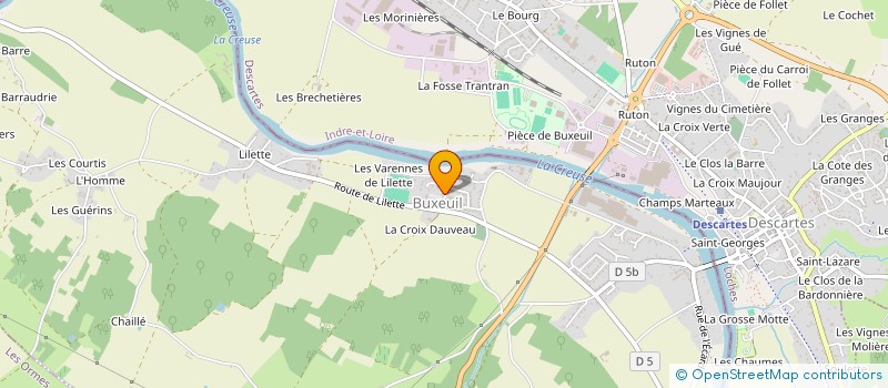 localisation de l'entreprise ASSOCIATION COMMUNALE DE CHASSE AGREEE DE BUXEUIL à BUXEUIL
