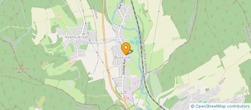 localisation de l'entreprise ASSOCIATION COMMUNALE DE CHASSE AGREEE DE CHAGEY  CHAGEY