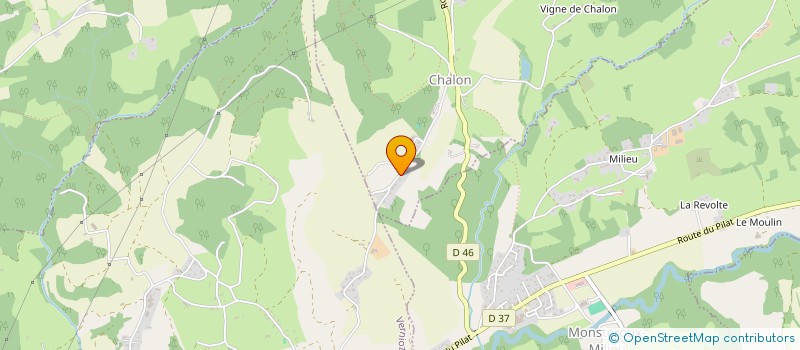 localisation de l'entreprise ASSOCIATION COMMUNALE DE CHASSE AGREEE DE CHALONS  CHALON