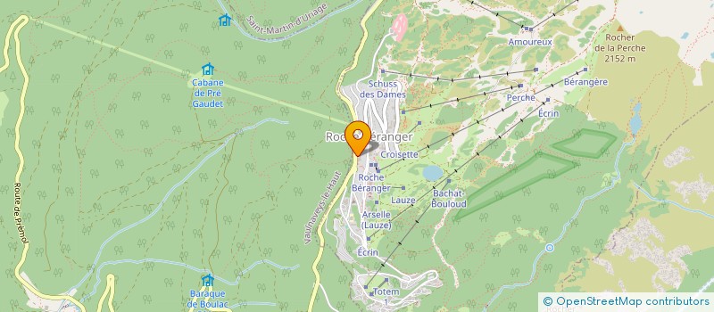 localisation de l'entreprise ASSOCIATION COMMUNALE DE CHASSE AGREEE DE CHAMROUSSE  CHAMROUSSE