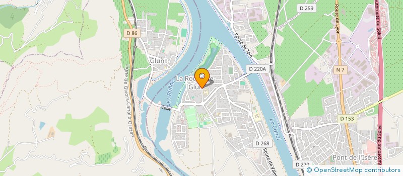 localisation de l'entreprise ASSOCIATION COMMUNALE DE CHASSE AGREEE DE CHANTEMERLE-LES-BLES  CHANTEMERLE-LES-BLES