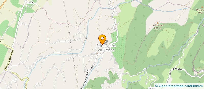 localisation de l'entreprise ASSOCIATION COMMUNALE DE CHASSE AGREEE DE CHATELUS  CHATELUS