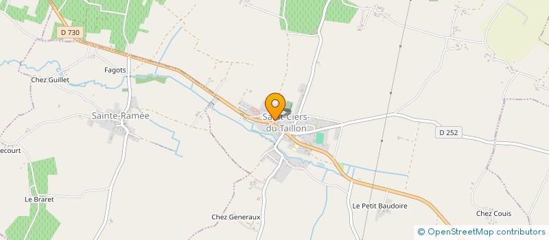 localisation de l'entreprise ASSOCIATION COMMUNALE DE CHASSE AGREEE DE CLION SUR SEUGNE  CLION