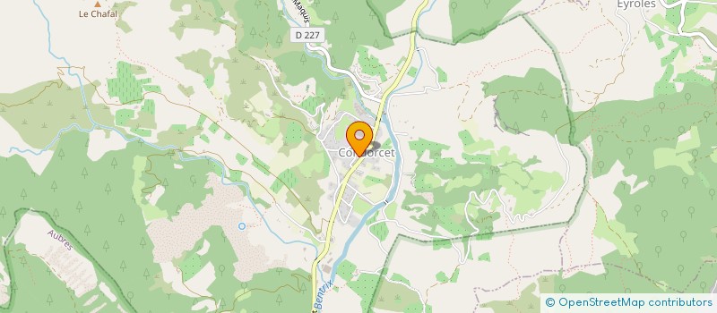 localisation de l'entreprise ASSOCIATION COMMUNALE DE CHASSE AGREEE DE CONDORCET  CONDORCET