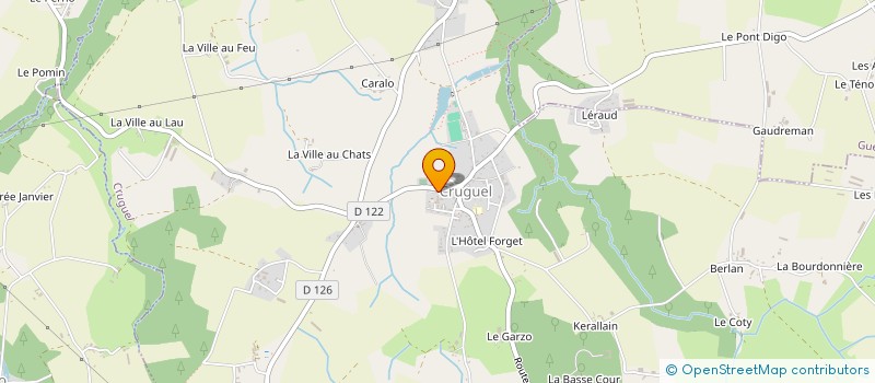 localisation de l'entreprise ASSOCIATION COMMUNALE DE CHASSE AGREEE DE CRUGUEL  CRUGUEL
