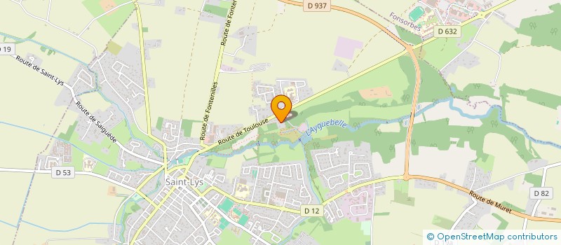 localisation de l'entreprise ASSOCIATION COMMUNALE DE CHASSE AGREEE DE FONTENILLES  FONTENILLES