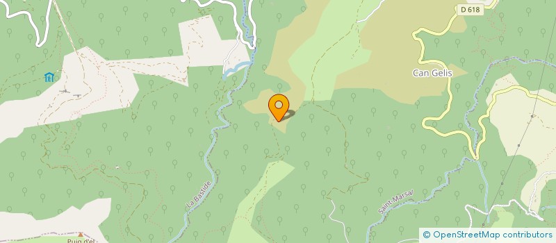 localisation de l'entreprise ASSOCIATION COMMUNALE DE CHASSE AGREEE DE LA BASTIDE à LA BASTIDE