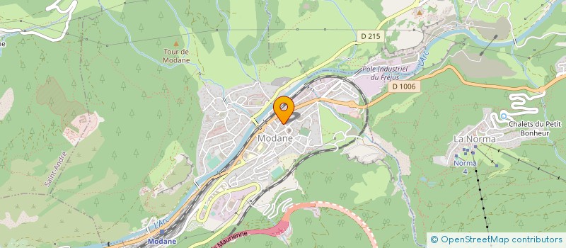 localisation de l'entreprise ASSOCIATION COMMUNALE DE CHASSE AGREEE DE LA DENT PARRACHEE  AUSSOIS