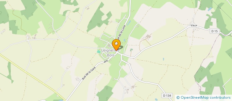 localisation de l'entreprise ASSOCIATION COMMUNALE DE CHASSE AGREEE DE LEIGNE-LES-BOIS  LEIGNE-LES-BOIS