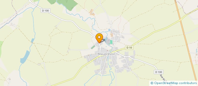 localisation de l'entreprise ASSOCIATION COMMUNALE DE CHASSE AGREEE DE MAUPREVOIR.  MAUPREVOIR