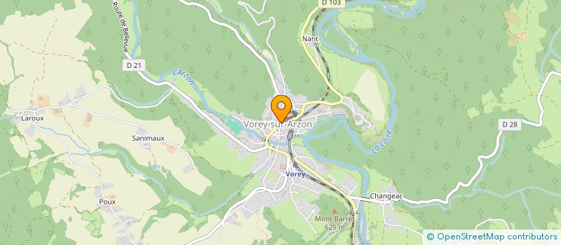 localisation de l'entreprise ASSOCIATION COMMUNALE DE CHASSE AGREEE DE MEZERES  MEZERES