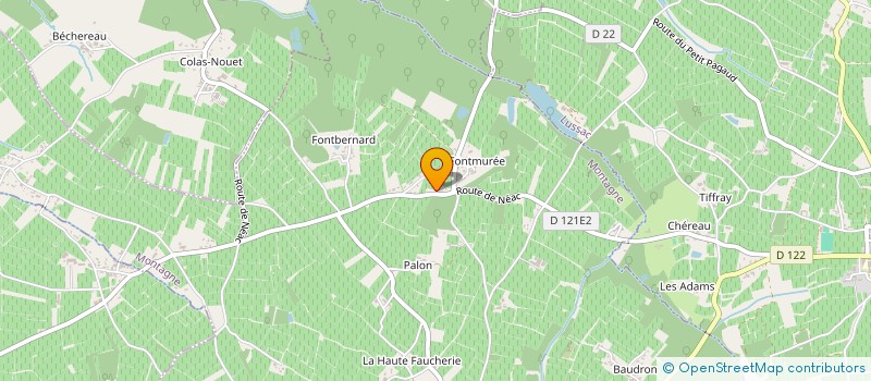 localisation de l'entreprise ASSOCIATION COMMUNALE DE CHASSE AGREEE DE MONTAGNE  MONTAGNE