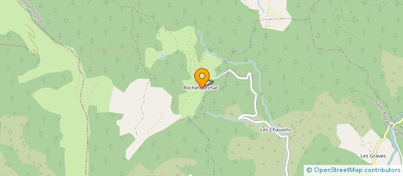 localisation de l'entreprise ASSOCIATION COMMUNALE DE CHASSE AGREEE DE ROCHEFOURCHAT  ROCHEFOURCHAT