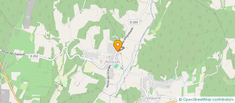 localisation de l'entreprise ASSOCIATION COMMUNALE DE CHASSE AGREEE DE ROUSSAS à ROUSSAS