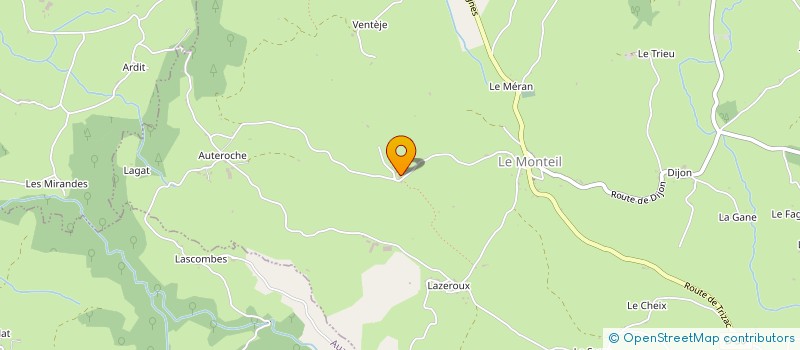 localisation de l'entreprise ASSOCIATION COMMUNALE DE CHASSE AGREEE DE SAIGNES à SAIGNES
