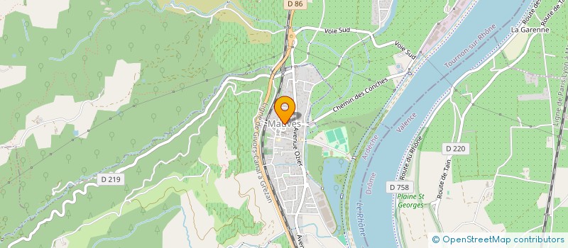 localisation de l'entreprise ASSOCIATION COMMUNALE DE CHASSE AGREEE DE SAINT JEAN DE MUZOLS  SAINT-JEAN-DE-MUZOLS