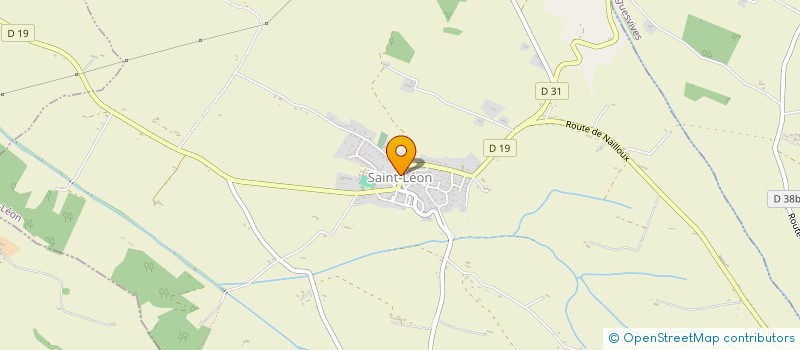 localisation de l'entreprise ASSOCIATION COMMUNALE DE CHASSE AGREEE DE SAINT-LEON à SAINT-LEON