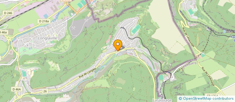 localisation de l'entreprise ASSOCIATION COMMUNALE DE CHASSE AGREEE DE SAULNES  SAULNES