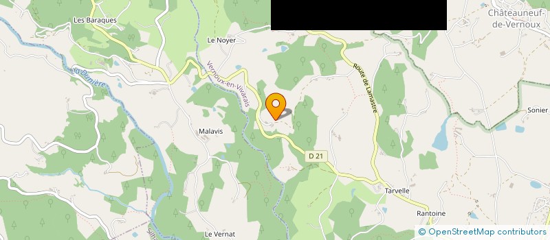 localisation de l'entreprise ASSOCIATION COMMUNALE DE CHASSE AGREEE DE ST APOLLINAIRE DE RIAS  SAINT-APOLLINAIRE-DE-RIAS