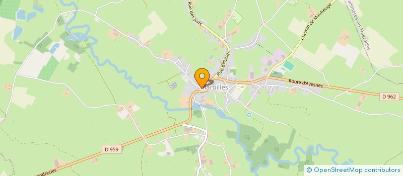 localisation de l'entreprise ASSOCIATION COMMUNALE DE CHASSE AGREEE DE TAISNIERES EN THIERACHE à TAISNIERES-EN-THIERACHE